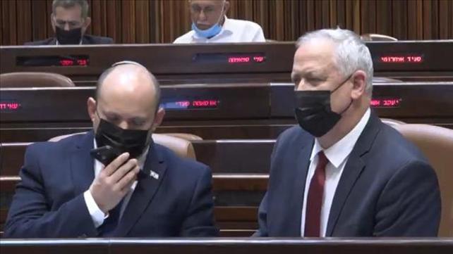 ראש הממשלה, בנט, גנץ נפילות קריית שמונה