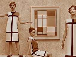 Mondrian Mode door Yves Saint Laurent