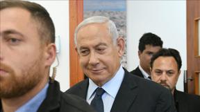 נתניהו בדיון במשפט 