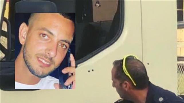 זירת רצח בצומת צ'ק פוסט בחיפה+תמונת הנרצח, 12.12.21
