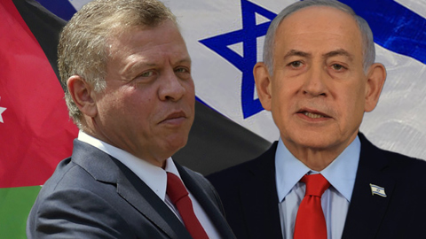 ראש הממשלה בנימין נתניהו ומלך ירדן עבדאללה השני