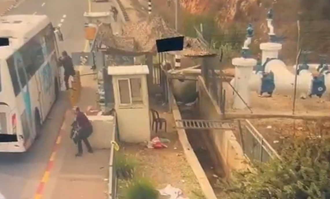 תיעוד הפיגוע בשומרון