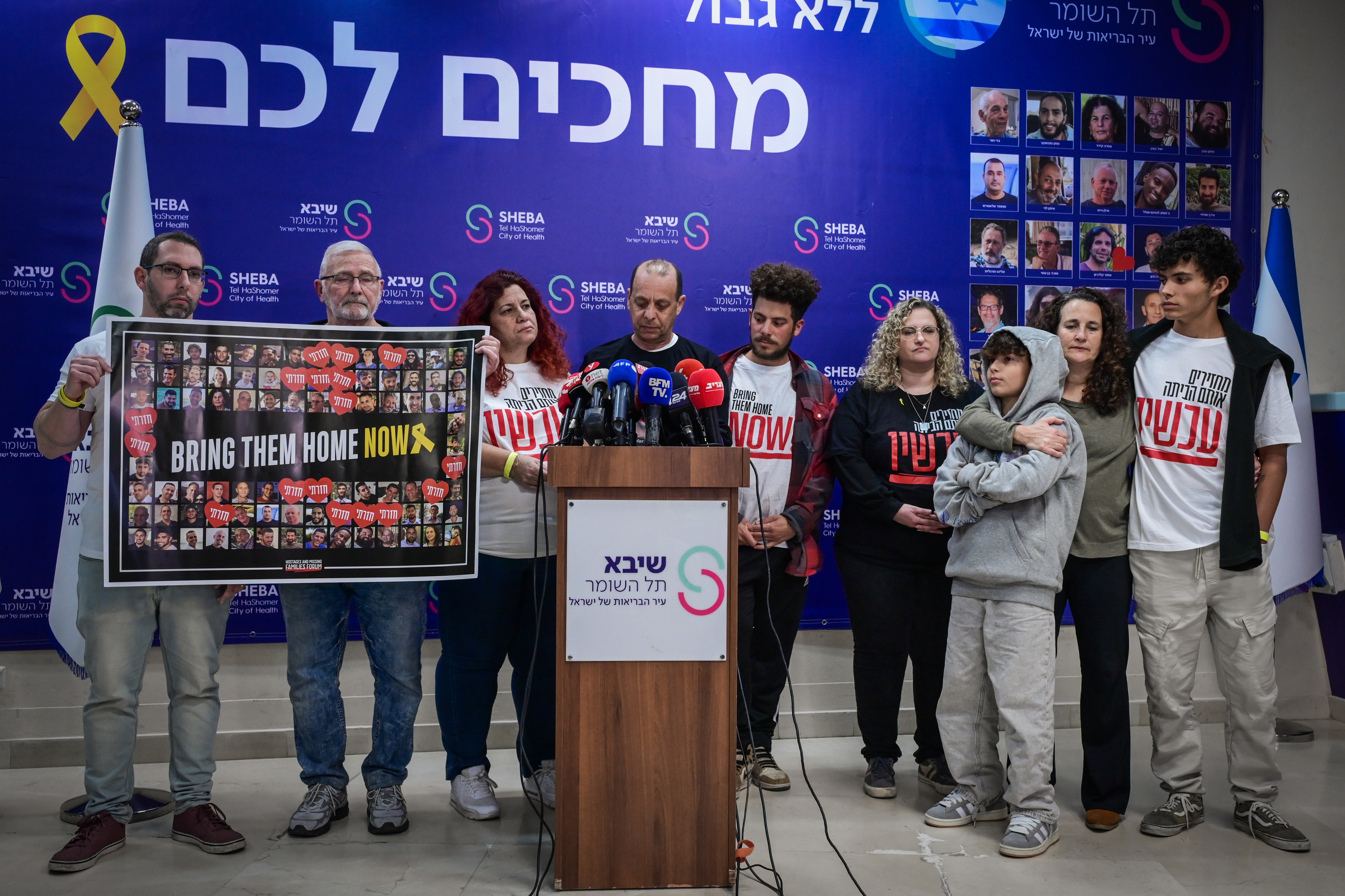 משפחת קלדרון בהצהרה