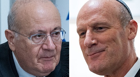עו"ד מיכאל ראבילו ושופט העליון בדימוס יוסף אלרון