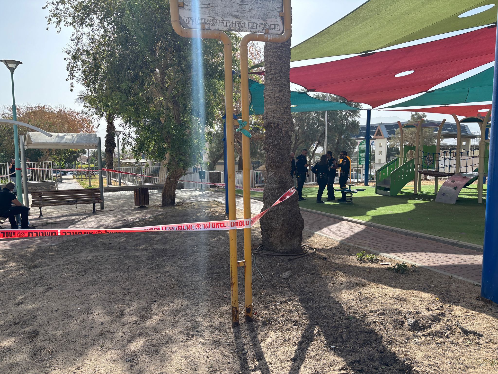 זירת הרצח באילת