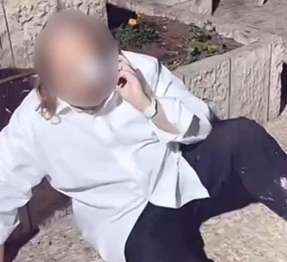 ערבים השפילו גבר חרדי בירושלים