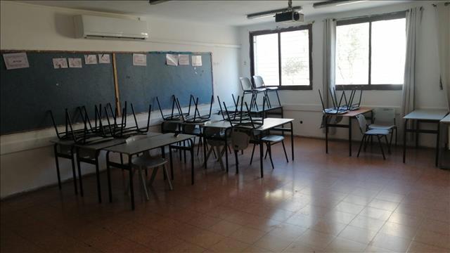 כיתה בשביתה מזרח ירושלים