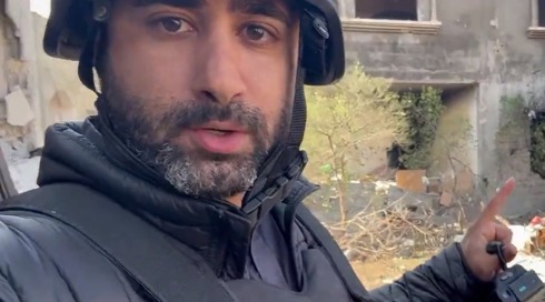 תיעוד מיוחד: דניאל אלעזר וגיא קוטב עם הכוחות בג'באלייה