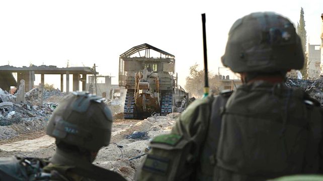 הפעילות הקרקעית של כוחות צה"ל ברצועת עזה