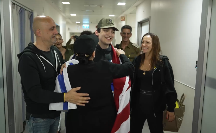 עידן אלכסנד בבית החולים