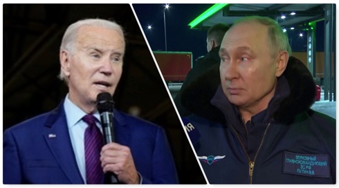 ביידן על פוטין: "בן כלבה משוגע"; הקרמלין: "ניסיון עלוב להיראות כמו קאובוי הוליוודי"