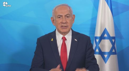 נתניהו: "נפעל נגד חמאס בעוצמה, מו"מ יתנהל רק תחת אש"