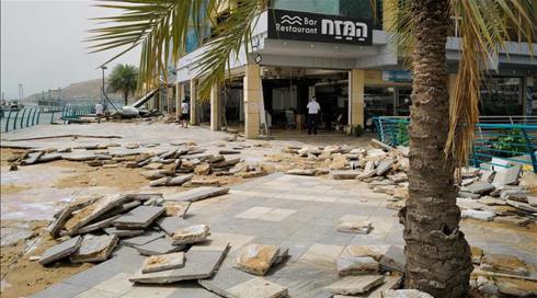 נזק של עשרות מיליוני שקלים בעקבות הסופה בצפון