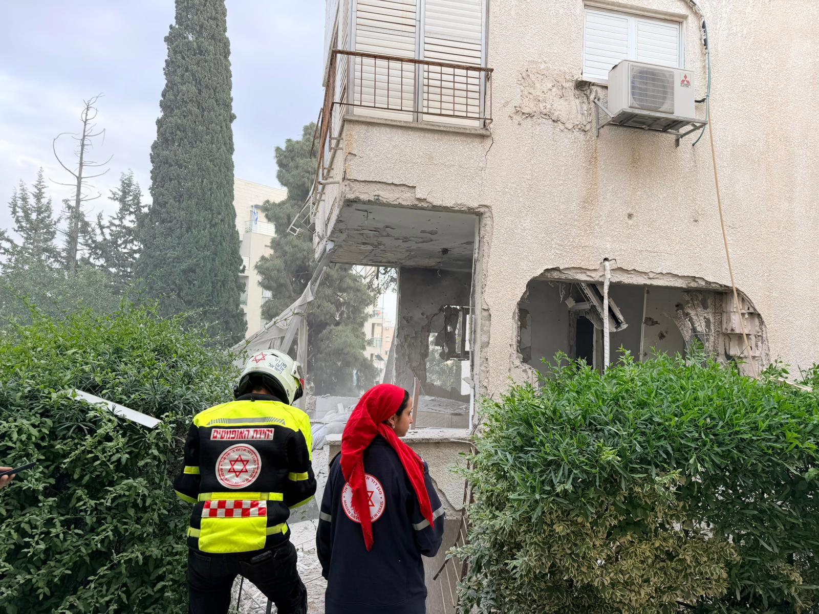 הפגיעה בבניין ברמת גן 18.03.26