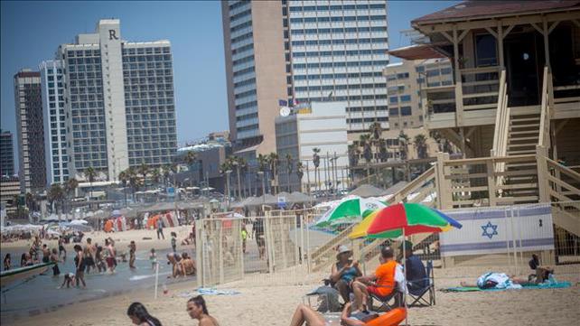 חוף הים בתל אביב, 11.08.21