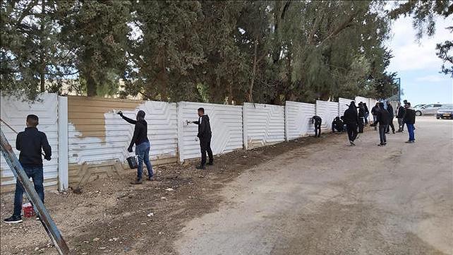 שיפוץ בית העלמין בנבטים, 15.01