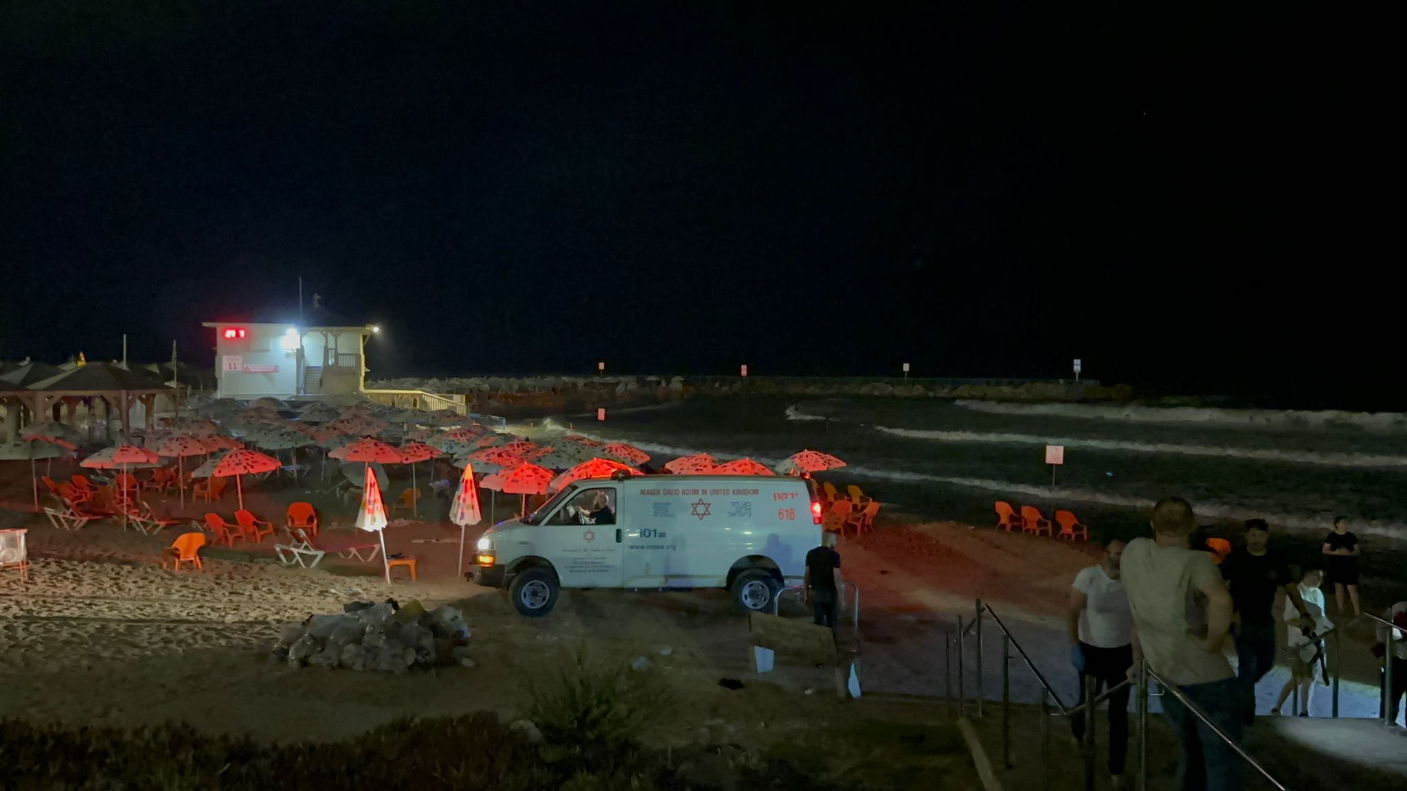 אירוע טביעה בחוף תל ברוך בת"א