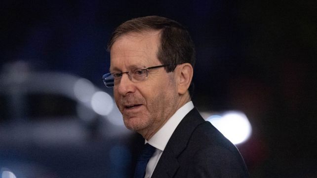 נשיא המדינה יצחק הרצוג במשכן הנשיאות בירושלים