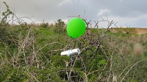 מתיחות בדרום: בלון נפץ גרם לחסימה בכביש 6