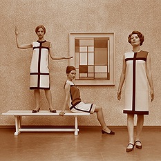 Mondrian Mode door Yves Saint Laurent