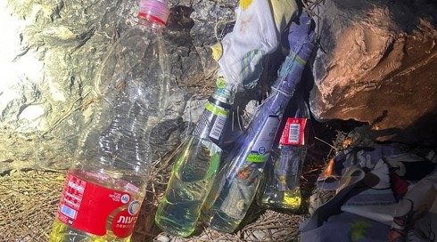 סוכל פיגוע ליד כרמיאל: שני מחבלים הכינו בקבוקי תבערה כדי להשליך על כלי רכב - ותכננו להצית יער