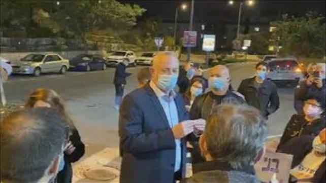 גנץ עם פעילים 31.12