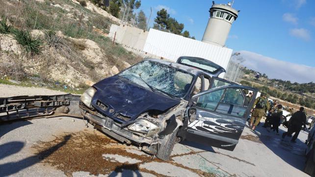 רכב המחבל, פיגוע דריסה בצומת אדוריים 29.12