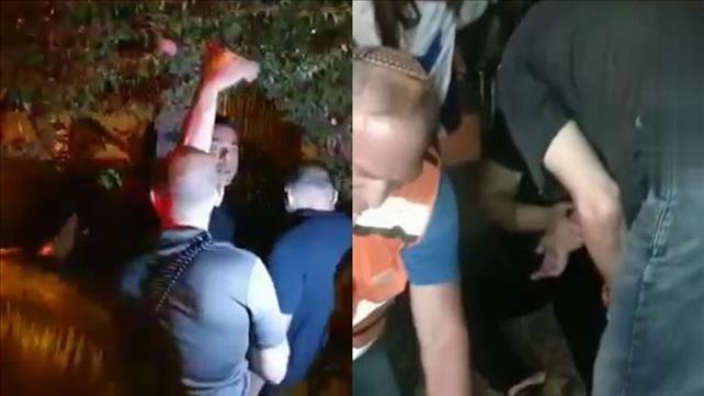 אלימות במחאה ליד בית רה"מ בנט: מפגינה נפגעה בעיניה מנוזל ניקוי, ראש העיר הותקף בקללות, 23.06.21	