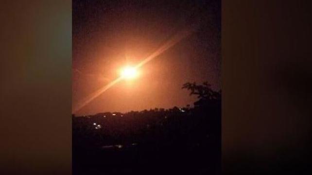 נסיונות יירוט של תקיפה באזור מסיאף, סוריה שמיוחסת לישראל, 21.12.20