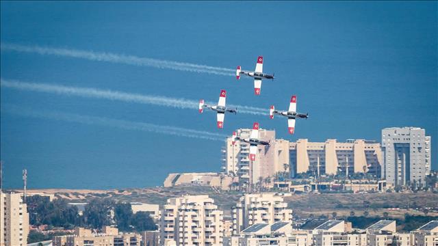 מטס יום העצמאות בהצדעה לצוותים הרפואיים, 29.04.20