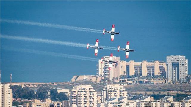מטס יום העצמאות בהצדעה לצוותים הרפואיים, 29.04.20