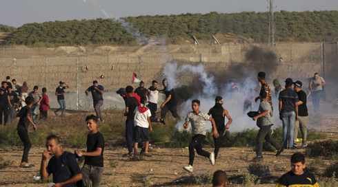 חמאס למצרים: נפעל להפסקת העימותים על הגדר