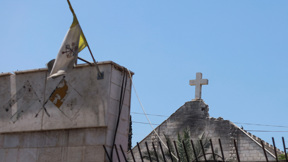 הכנסייה הלטינית שנפגעה ברצועת עזה