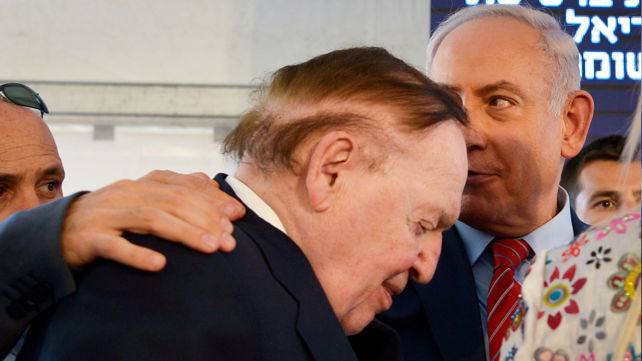 רה"מ נתניהו ושלדון אדלסון