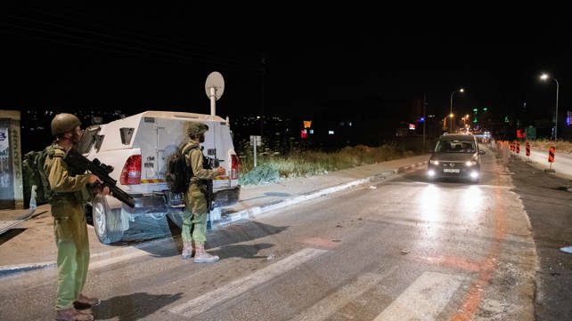 כוחות צה"ל בצומת תפוח