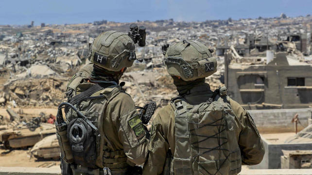 לוחמי צה"ל בצפון רצועת עזה, יולי 2025