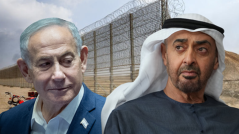 נשיא איחוד האמירויות מוחמד בן זאיד, בנימין נתניהו