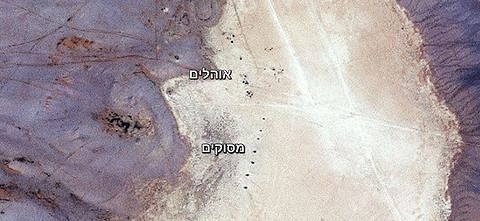 צילום לוויין של הבסיס שהקים צה