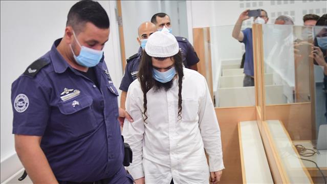 רוצח בני משפחת דוואבשה בכפר דומא עמירם בן אוליאל בבית המשפט 18.05.20