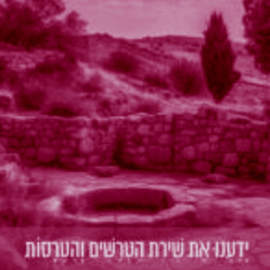 השירה שכותבים ביהודה ושומרון