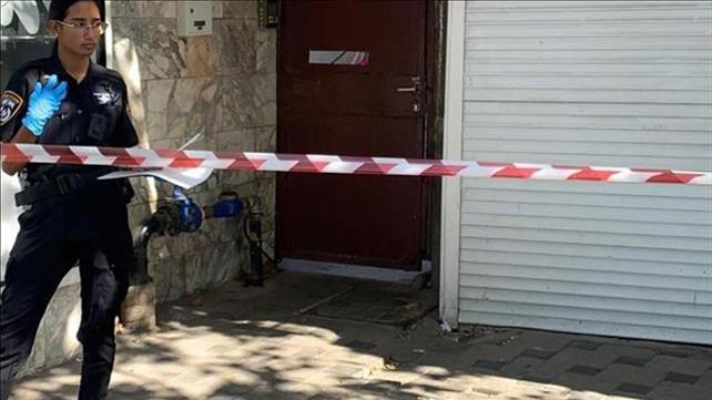 זירת מותו של הפורץ שנפל בחיפה 21.09.19