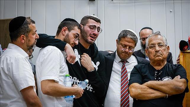 הלוויית נרצח הפיגוע בקריית ארבע רונן חנניה, 30.10.22