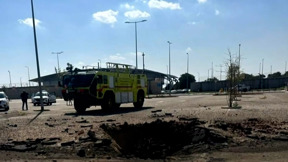 פחד טיסה מסוג חדש: רקטה מלבנון נפלה בנתב"ג