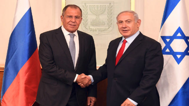נתניהו ולברוב לאחר פגישתם