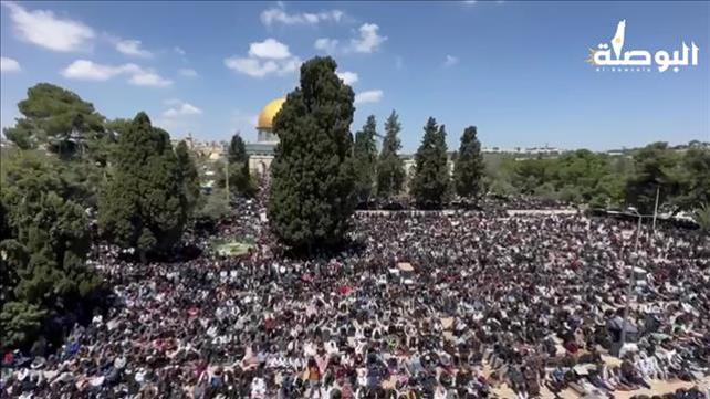 תפילת יום השישי בהר הבית