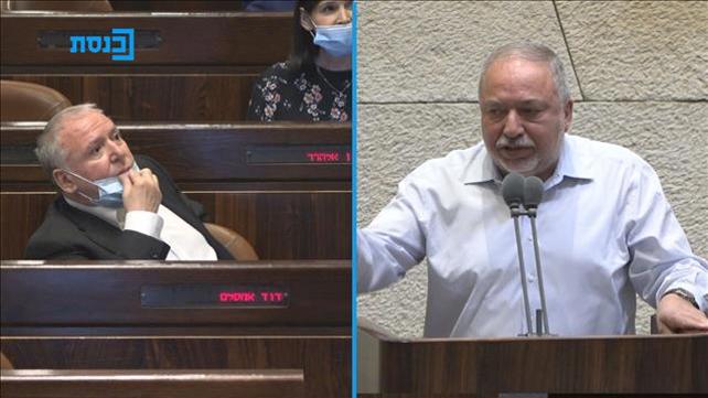 אביגדור ליברמן ודודי אמסלם 17.06.20
