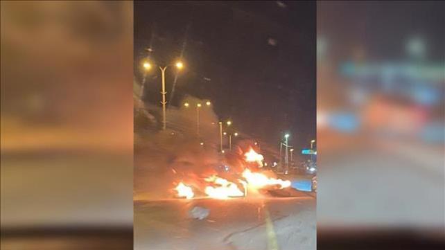 מהומות, נגב, מחאה על נטיעות קק"ל. 11.1.22