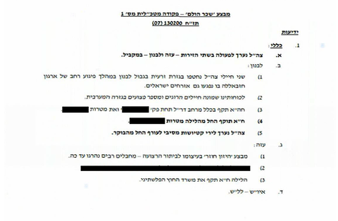 פקודת המבצע של מלחמת לבנון השנייה