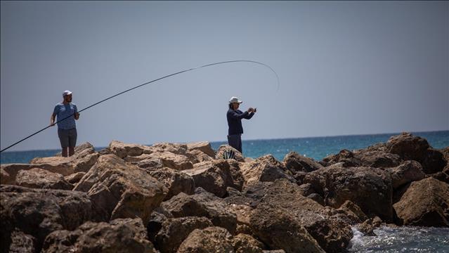 ים, שמש, קיץ, דייגים. 13.05.21