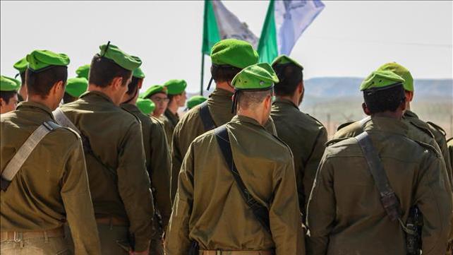 חיילי נח"ל במסדר בדרום, פברואר 2018